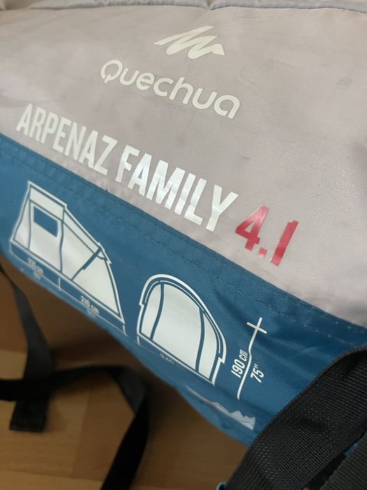 Tenda de Campismo Quechua Arpenaz Family 4.1 - Nova a Estrear
