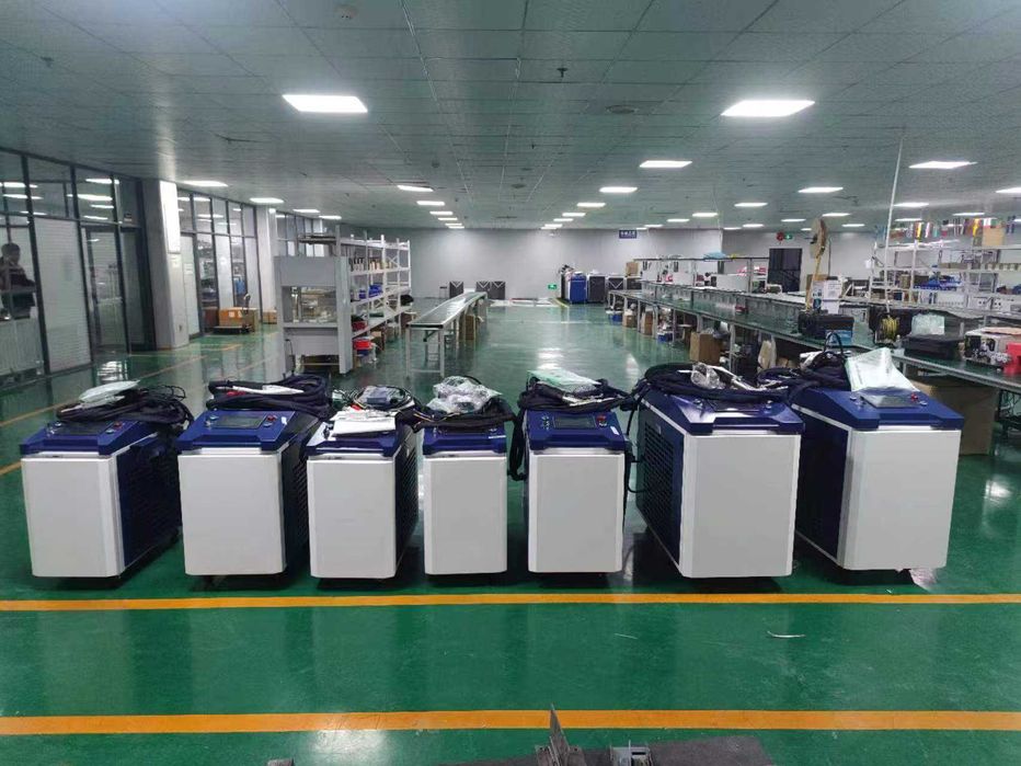 soldador a laser soldador a laser de fibra para soldagem de aço metálico 1.5KW 2KW 3KW
