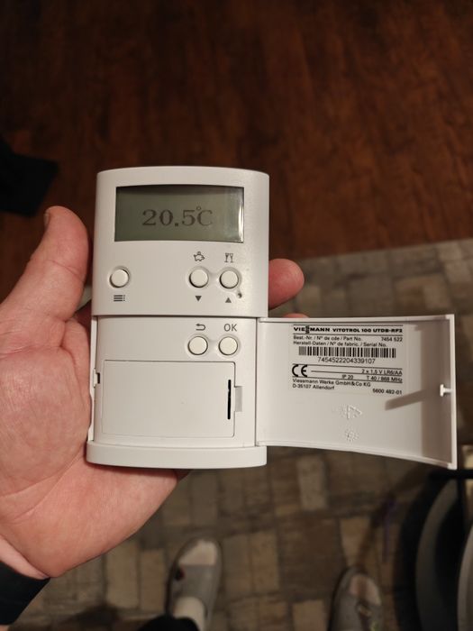 Sterowanie Viessmann bezprz. Vitotrol UTDB-RF2