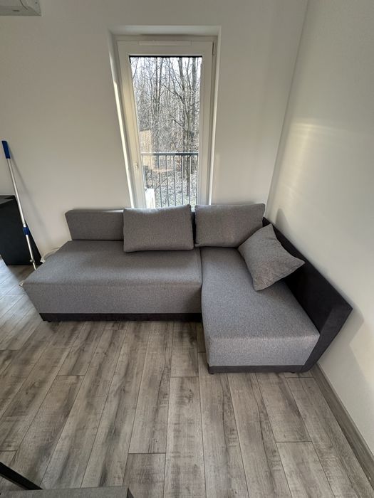 Narożnik z funkcja spania