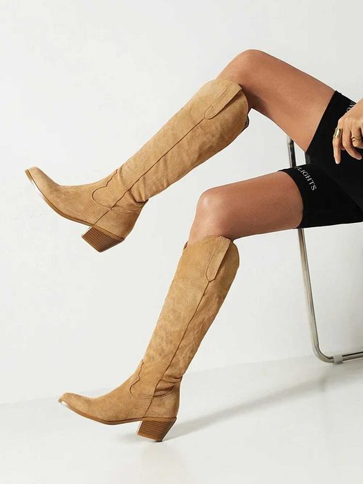 Western Cowboy kozaki 3 kolory