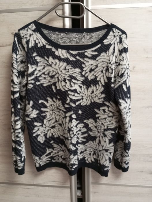 Sweter sweterek granatowy