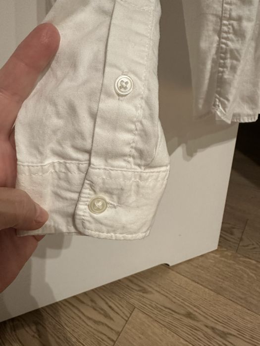 HM H&M biała koszula 128