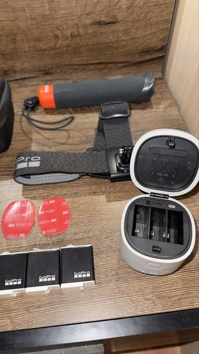 Go pro hero 12 black accesory bundle super stan 3 baterie zestaw