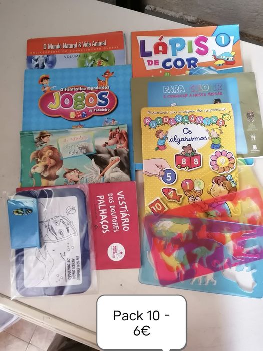 Packs de Livros Preço nas Fotos