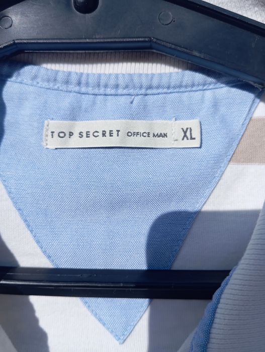 Kremowa koszula "TopSecret"  L