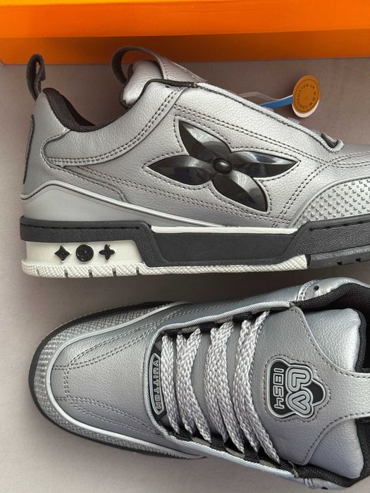 Кросівки Louis Vuitton Skate 1854 Grey | кеди Луї Віттон Скейт сірі