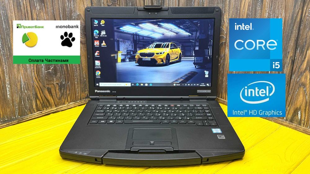 РОЗПРОДАЖ! Захищений Ноутбук Panasonic Toughbook CF-54 /14.0" FHD IPS,Touch/Core i5-7300u