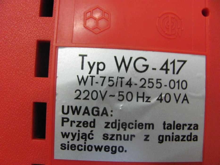 Gramofon ze wzmacniaczem Unitra Fonica WG-417 Stereo Lux