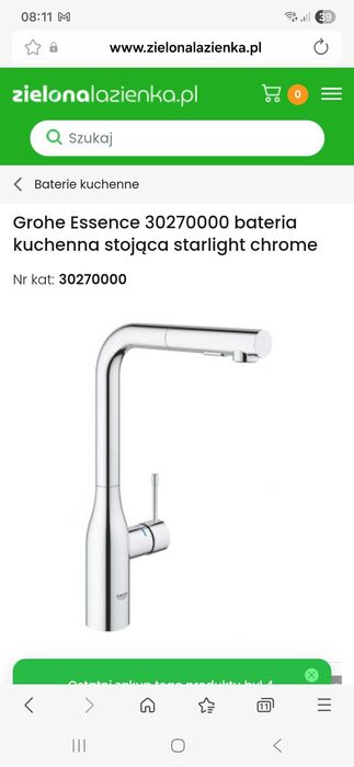 Bateria kuchenna Grohe