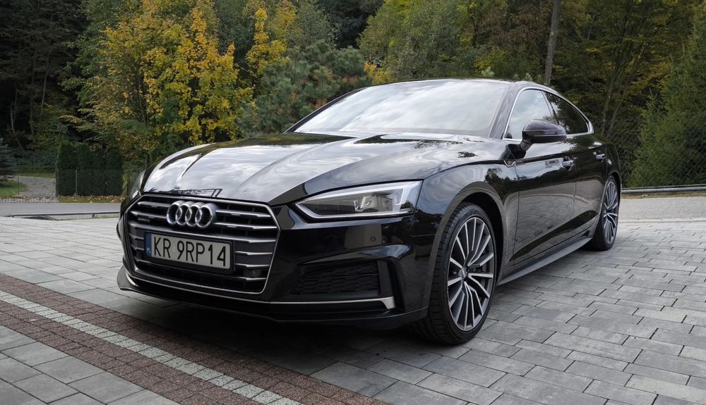 Audi A5 Sportback Audi A5 Sportback Quattro 2.0 TDI – Polski Salon, Bardzo Dobry Stan!