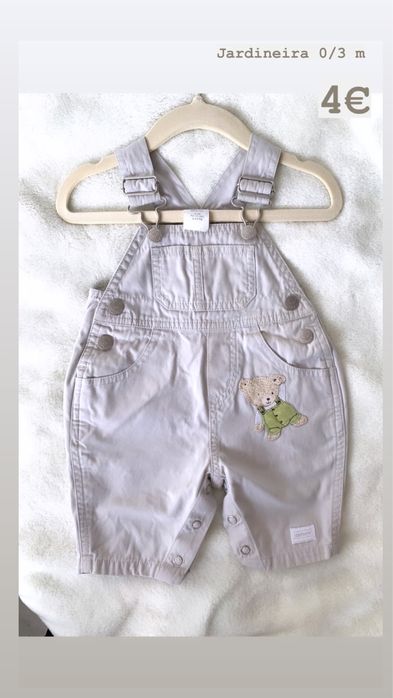 Jardineira 1/3 meses