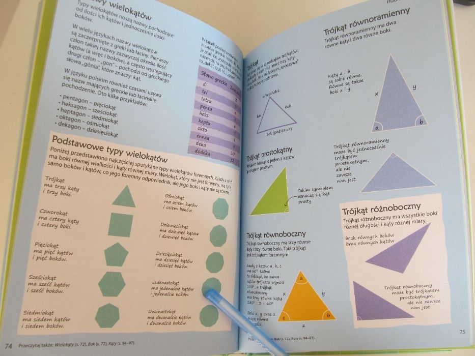 Ilustrowany słownik matematyki dla uczniów - klasy 3 - 5