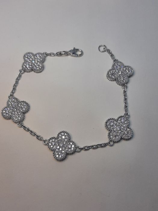 Золотой браслет с бриллиантами Van CLEEF