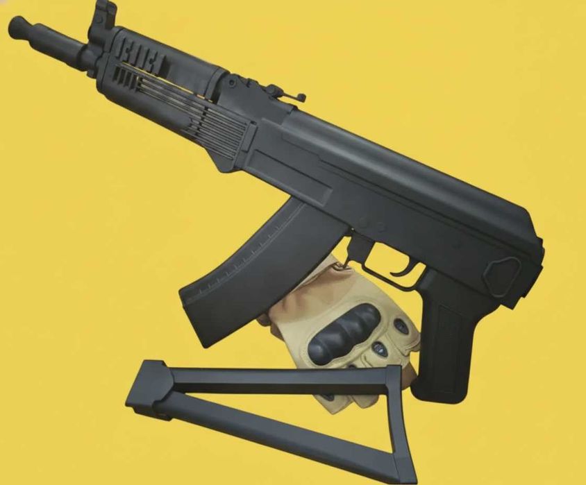 Автомат АК калашніков р47а 105 pubg на кульках 6мм іграшка