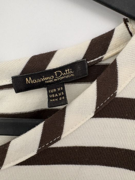 Sukienka w paski Massimo Dutti