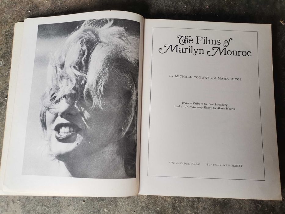 Livro The films of Marilyn Monroe