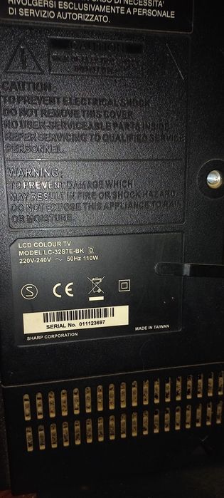 Телевизор    шарп
