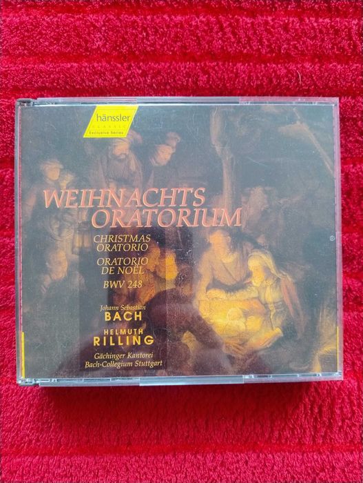 3 CD J S. Bach - Weihnachtsoratorium BWV 248 / Christmas Oratorio