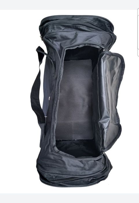 Torba podróżna czarna 80x43x35 cm 120 L