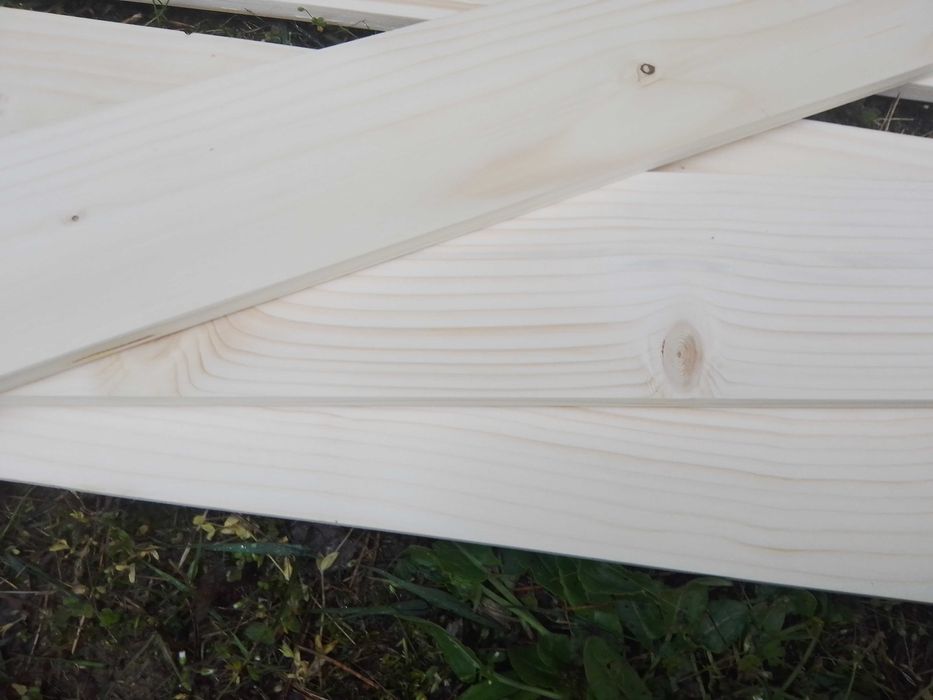120 cm x 10 cm Heblowana deska, świerk , wysyłka