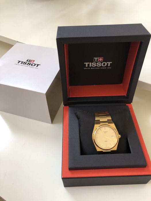 Relógio Tissot Prx Dourado