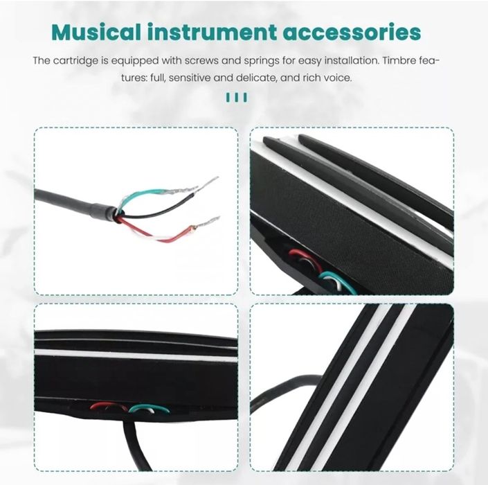 Captador Pickup Dual Hotrail Alnico 5 Guitarra Eléctrica Novo!