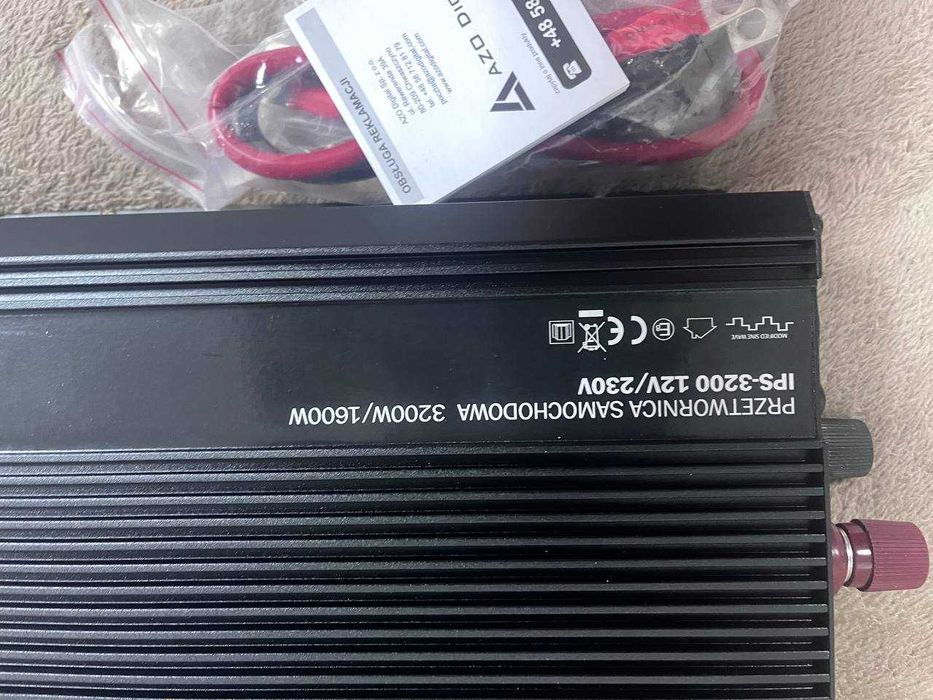Автомобільний перетворювач напруги AZO Digital IPS-3200 12V (Інвертор)