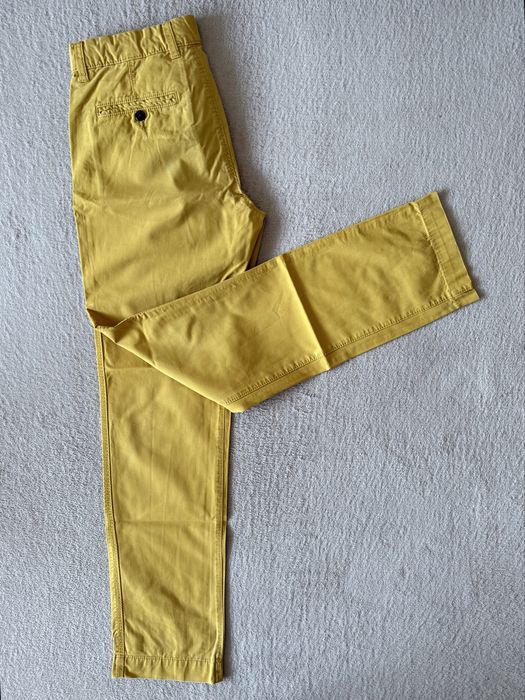 spodnie chino H&M roz. 31 slim styl klasyka moda komfort