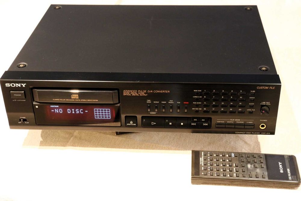 SONY Compact Disc Player CDP-915