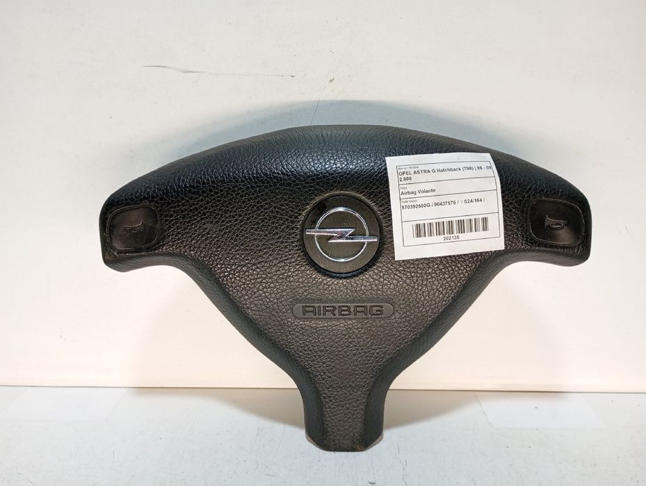 Airbag do volante OPEL Astra G Hatchback (F48_, F08_)