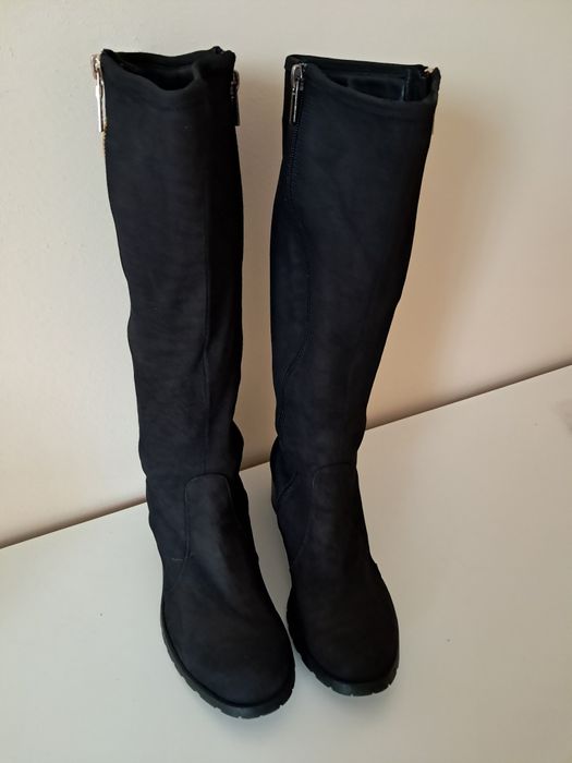 Чобітки,сапожки замшеві 37р.