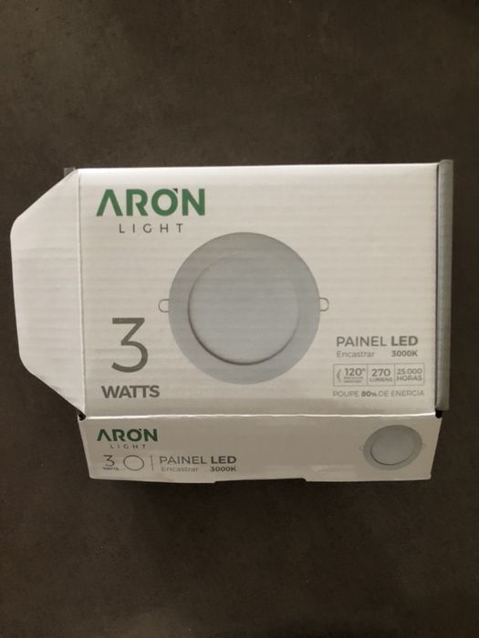 Spot Projetor Led branco encastrar 4000k 3WW Aron