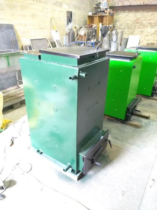 Твердотопливный котел, длительного горения, шахтний, котел Холмова