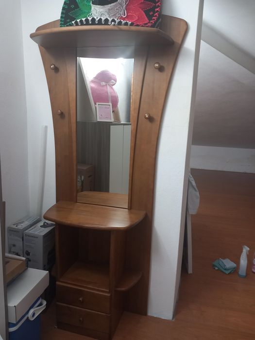 Conjunto de Sala, móveis cerejeira em excelente estado