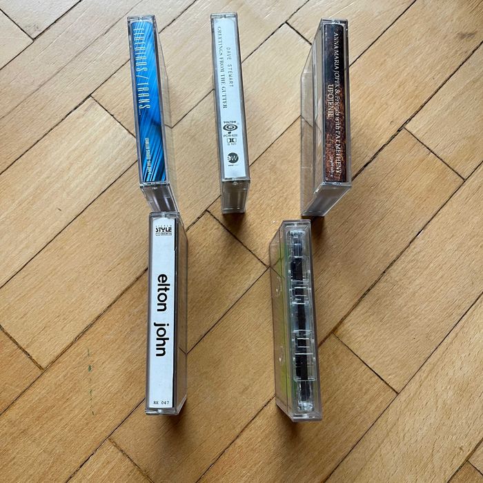 Kasety magnetofonowe 5+5 szt PRL