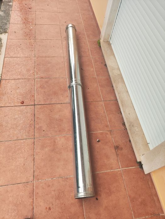 Tubo em latão para chaminés