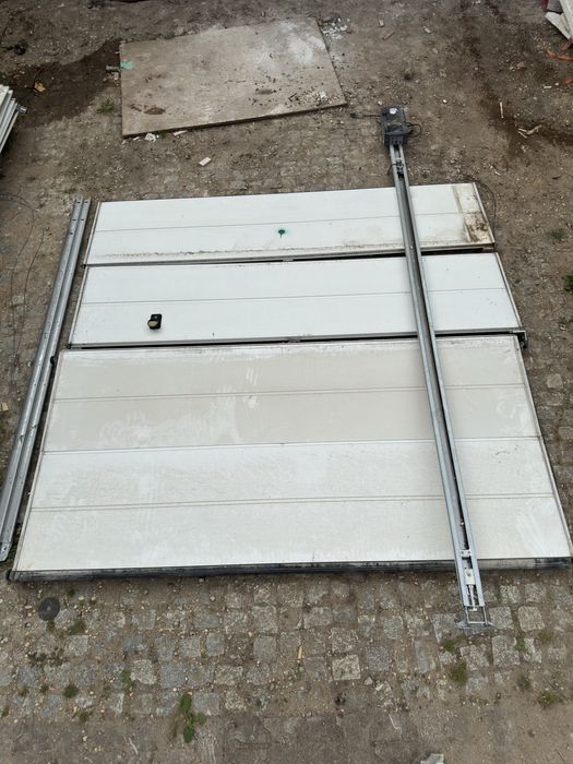 Brama garażowa segmentowa + napęd Hormann SQupraMatic E | 2szt