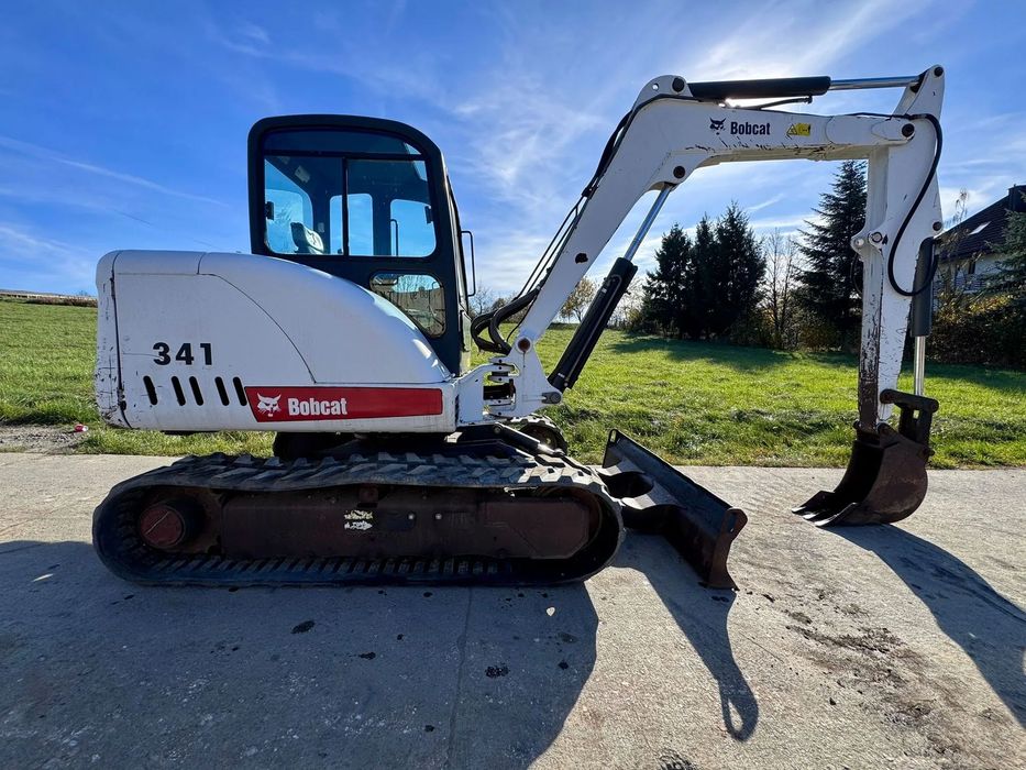 Bobcat 341 EG* KOPARKA GĄSIENICOWA BOBCAT 341EG** FINANSOWANIE* Kredyt* Zamiana* Skup*  Koparka gąsienicowa BOBCAT 341 EG*