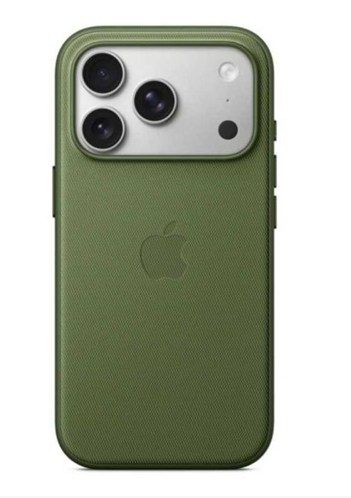 MEDIAMARKT Etui z tkaniny TechWoven z MagSafe APPLE do iPhone 17 Pro Zielony MGF74ZM/A