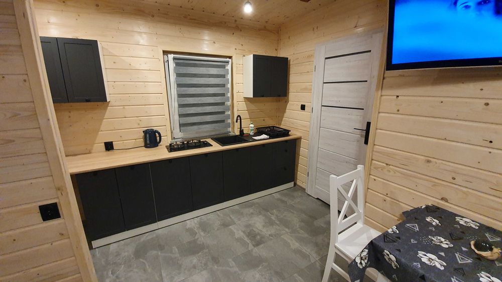 Wakacje nad morzem domki ogrzewane-klimatyzacja Rusinowo k Jarosławca