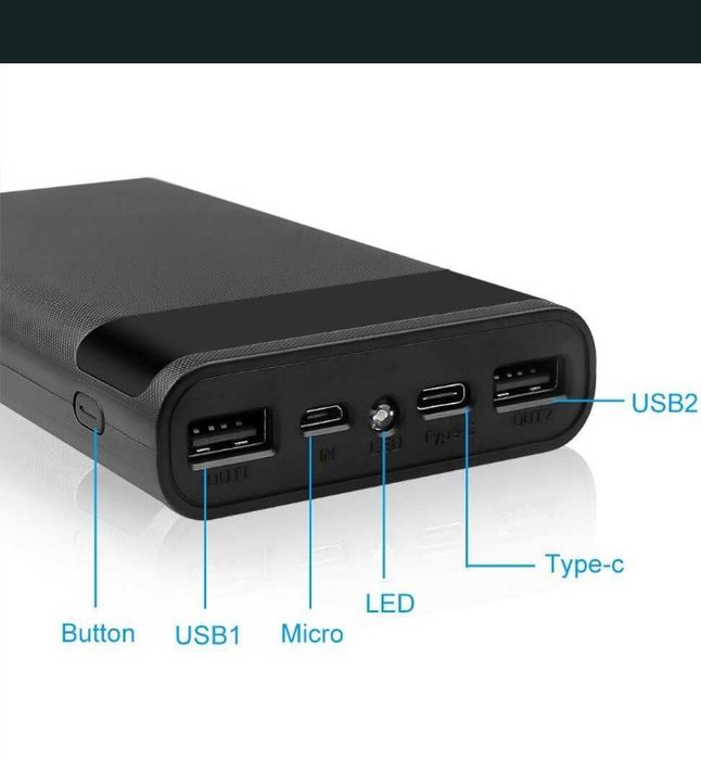 Повербанк (корпус под сборку 18650)