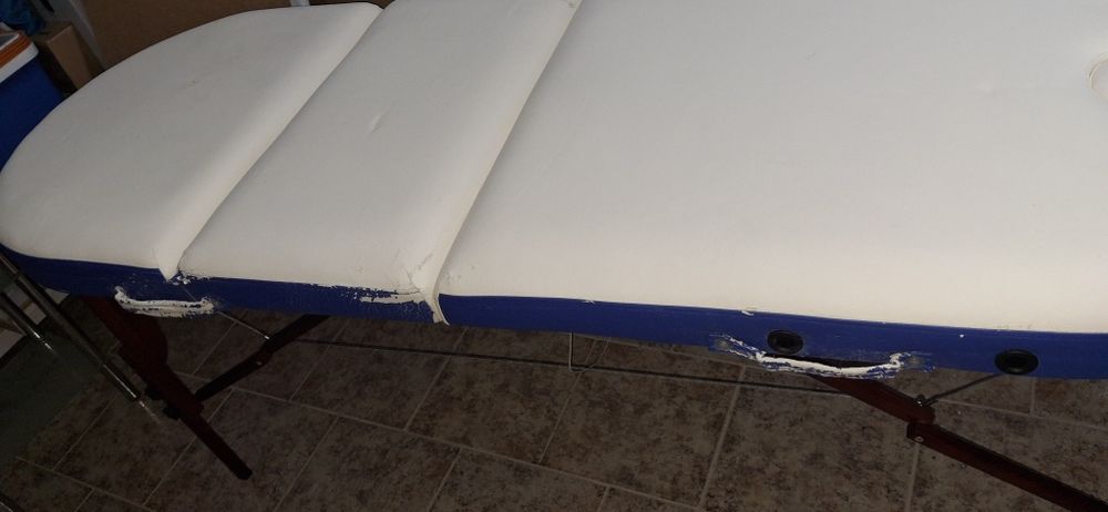 Varios aparelhos de estética. Por fim de atividade.