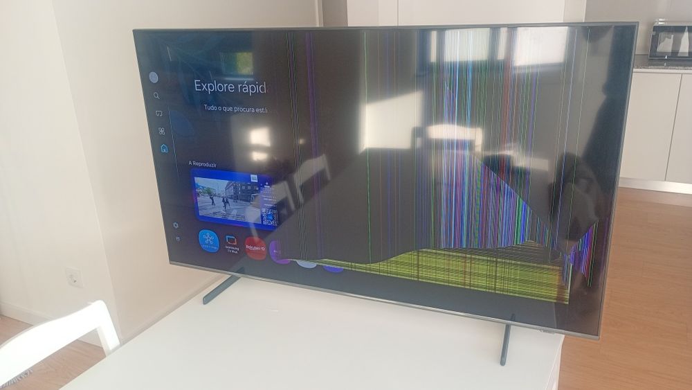 Tv Samsung OLED 50 polegadas - avaria