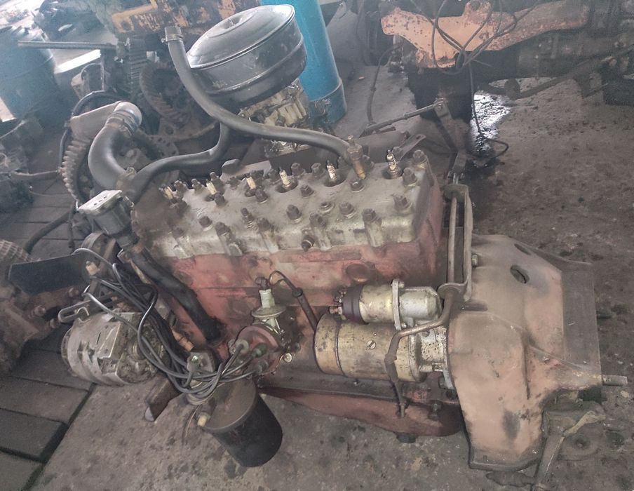 Мотор двигун Газель Газ 52 53 3307 66 Зіл 130 131 КамАЗ ЯМЗ б/в