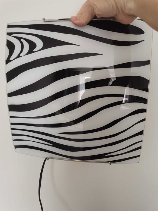 Lampa ścienna zebra