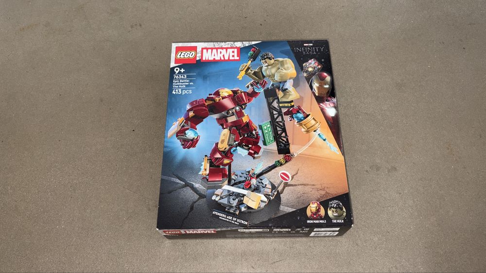 LEGO Super Heroes Marvel 76343 Епічна битва: Халкбастер проти Халка