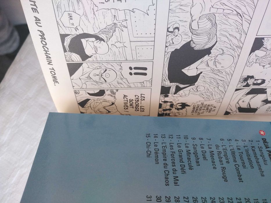 Livro Manga Dragonball, nº29, em Francês