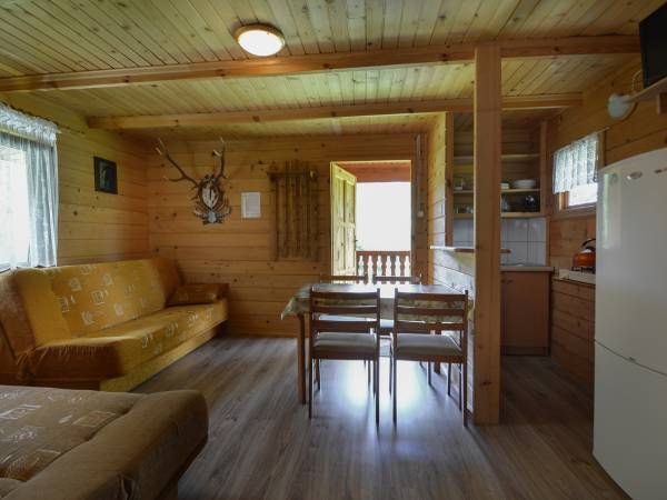 Noclegi Bieszczady Domki przy lesie Bukowiec 67 nad J. Solińskim, Bon.