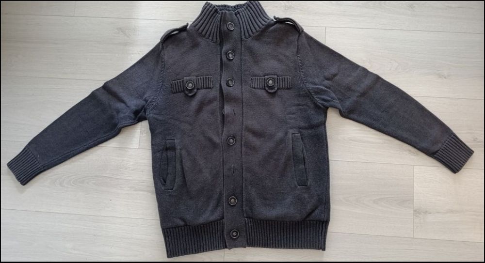 Casaco de homem com interior em pelo